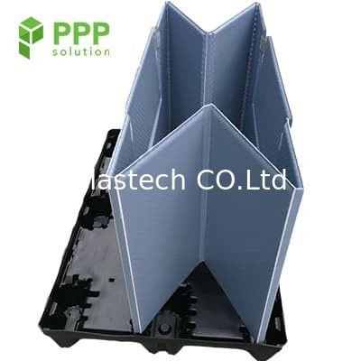 1200x1000x1000 plástico plegable Gaylord Boxes para el envase automotriz de la funda