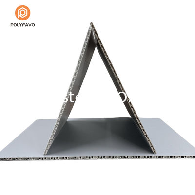 Panel de sándwich de panal de miel texturizado de 3 mm Panel de polipropileno de panal de panal de miel