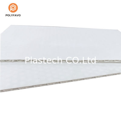 4mm Corona PP hoja de panal de miel para impresión con panel de panal de miel de etiqueta privada