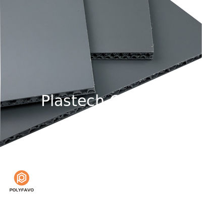 FR 2.7 - 30 mm Panel de panal de abejas de PP Panel de panal de abejas de plástico
