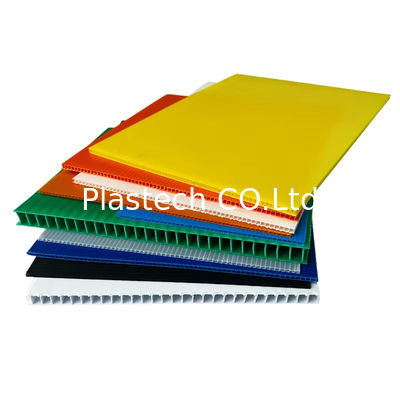 Lámina de protección para suelos de plástico corrugado de plástico