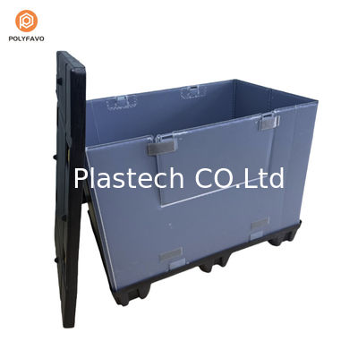 Contenedor de manga plegable industrial de gran tamaño para almacenamiento a granel