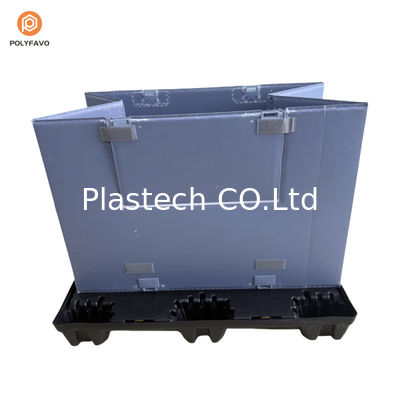 Contenedor de manga plegable industrial de gran tamaño para almacenamiento a granel