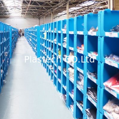 Cajas de plástico sólido de PP apilables, duraderas y ecológicas