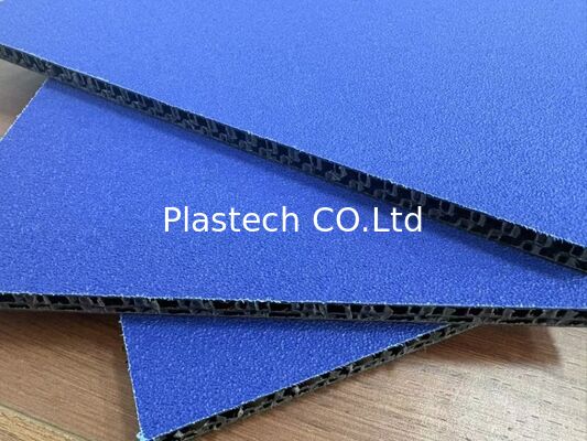 Tabla de panal de abejorro de PP de 10 mm de peso ligero e impermeable para estuches de vuelo y paneles de estuches de carretera