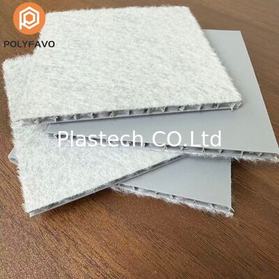 Láminas de protección de suelo de plástico de polipropileno ignífugo de grado V2 de 5 mm y 1600 g/m² con estructura de panal