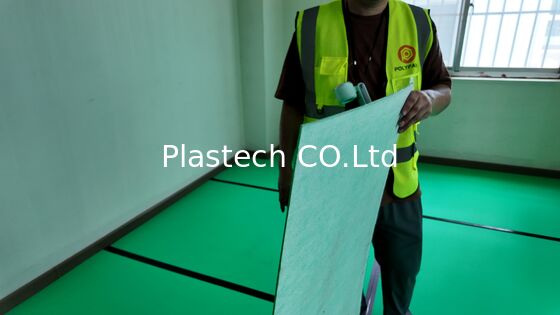 Láminas protectoras de suelo de panel de nido de abeja de PP Polipropileno de 5 mm y 1600 g/m² con clasificación ignífuga V2