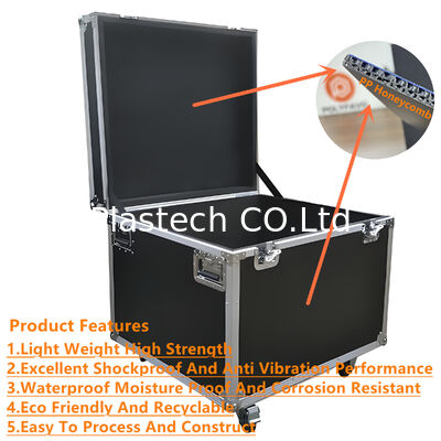 7mm Panel de vuelo ligero Panes de vuelo negros Lightw 2800gsm Casco de vuelo Accesorios Panel de panal de abejorro de PP