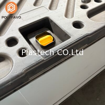 Cajas de embalaje logístico para envío, contenedor de almacenamiento de plástico de 1220 * 1140 * 900 mm, caja de panel con funda