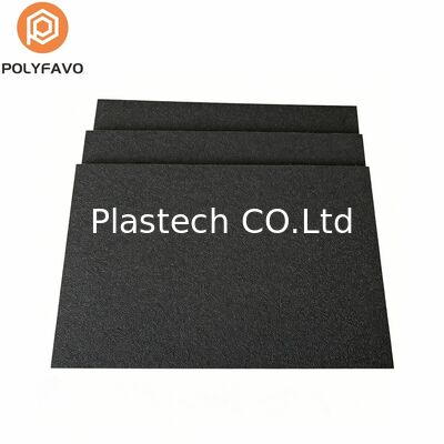 Paneles de vuelo negros de 10 mm y 3000 gsm, tablero ligero para flight case, panal de abeja