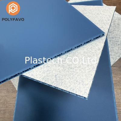 Hojas de plástico de 5 mm con protección de plástico de fieltro
