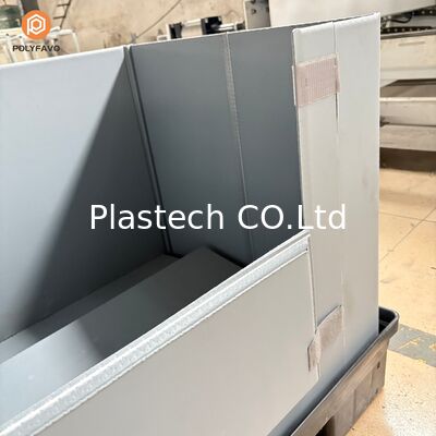 Caja Multiceldas de Alta Resistencia para Uso en Fábrica, Organizador de Plástico Apilable--Reutilizable e Impermeable para Almacenamiento de Piezas en Almacén
