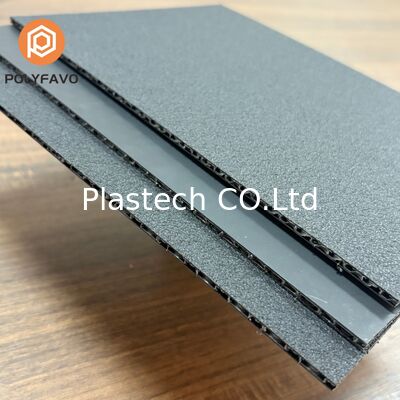 Paneles laminados de hojas de panal de abejas de PP de 4 mm personalizables para interiores de automóviles