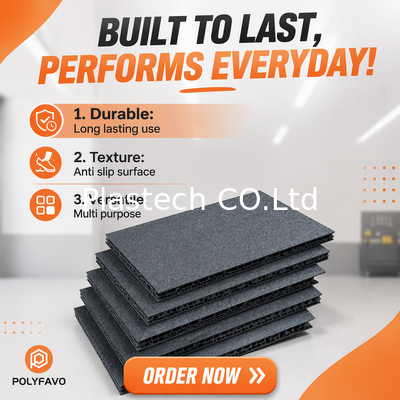Panel de sándwich de panal de miel de tamaño personalizado para caja de vuelo, tablero de panal de miel ligero de alta resistencia, panel de caja impermeable