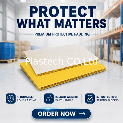 Tablero de protección de piso de color personalizado, panel de nido de abeja de 3 mm 5 mm V2 retardante de llama, panel impermeable con impresión de logotipo