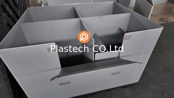 Caja de palets plegable para almacenamiento en almacén y transporte logístico, caja a granel plegable de trabajo pesado, apilable con tapa