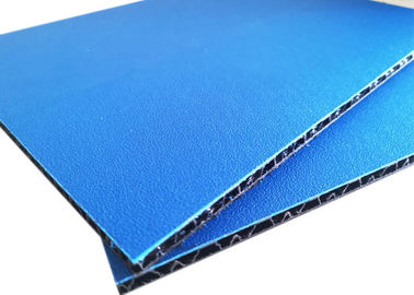 El panel texturizado 10m m negro del caso del vuelo del tablero del panal del gris 7m m PP